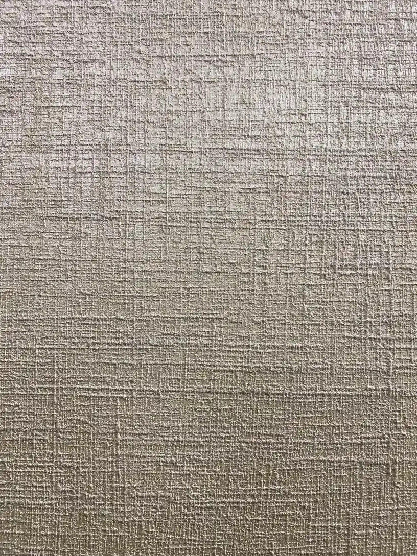 Реальний зразок Wallcov: фактура «мішковина» з Mio Gloss у шоурумі